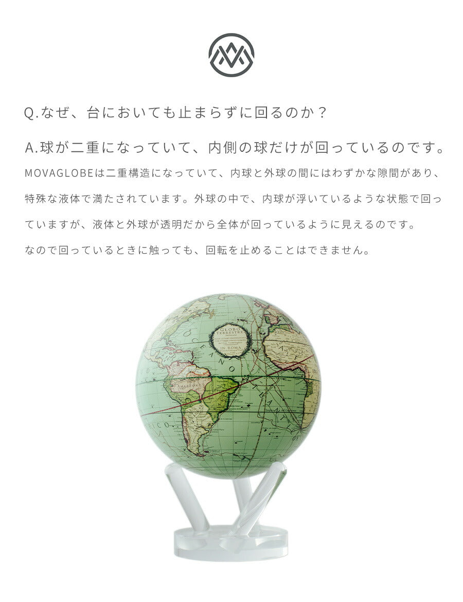 DiameterMOVAGlobes11cmSatelliteViewｗ/Cｌｏｕｄ