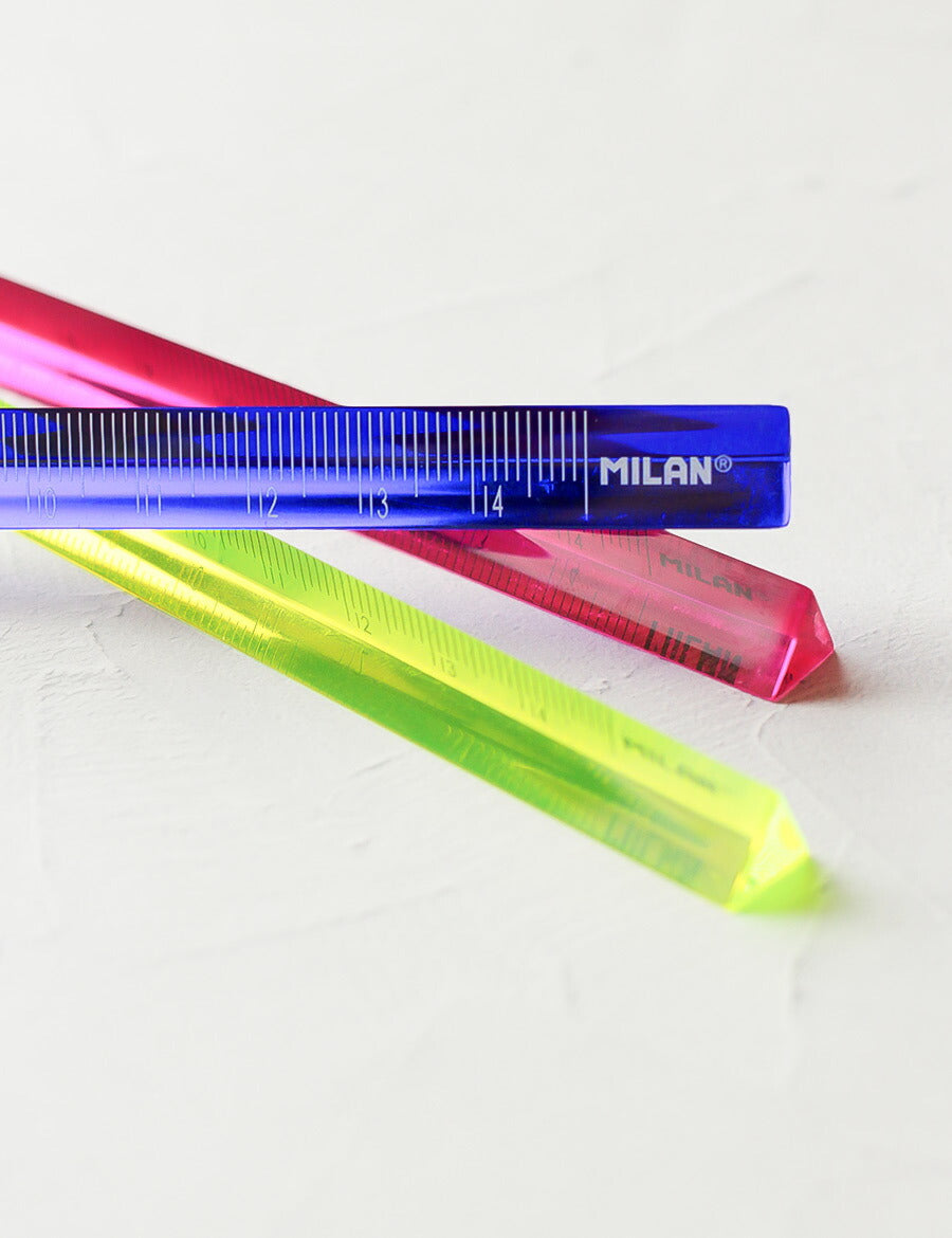 MILANルーラーカラー定規三角