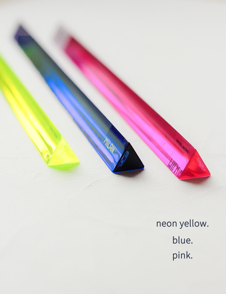 MILANルーラーカラー定規三角