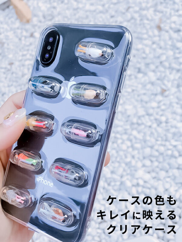 iPhoneXSケースiPhoneXRケースiPhone8ケースおもしろかわいいおしゃれ海外シリコンキャラクターカプセルこびとiPhoneXiPhoneXSMaxiPhone7ケースiPhone8PlusiPhone7PlusiPhone6s北欧風iPhoneケースソフトスマホケース