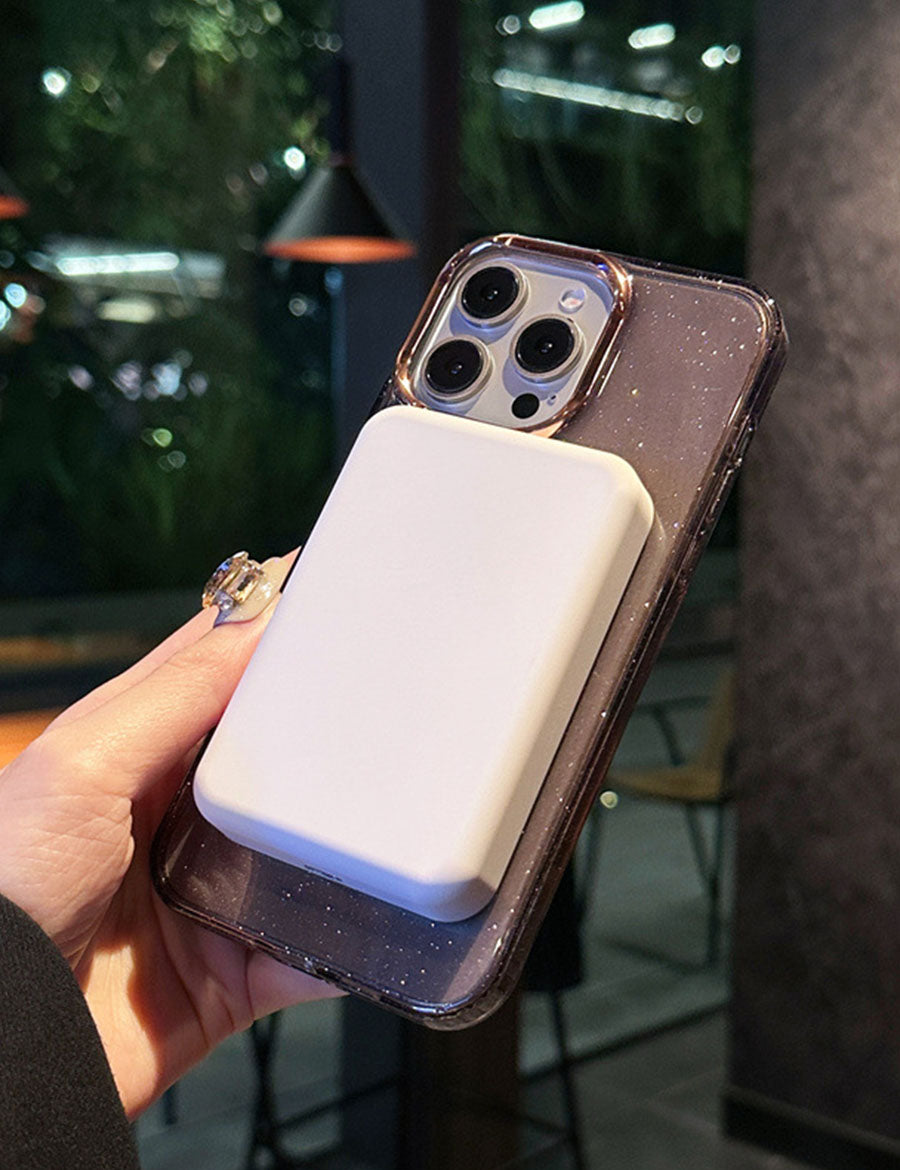 iPhoneケースクリアくまグミ