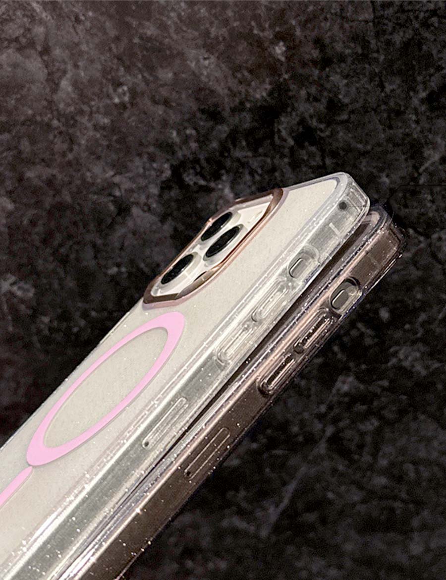 iPhoneケースクリアくまグミ