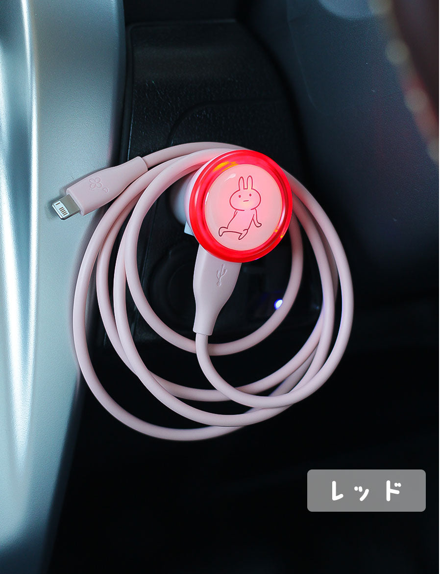 【クーポン有24日20時】【楽天１位獲得】車充電器iPhone2台シガーソケットUSB12v24vケーブル充電器変換2連車載充電器カーチャージャーライトType-Cタイプc可愛い2ポートスマホアイコスチャージャータブレット出力5Vアンドロイドアイフォン