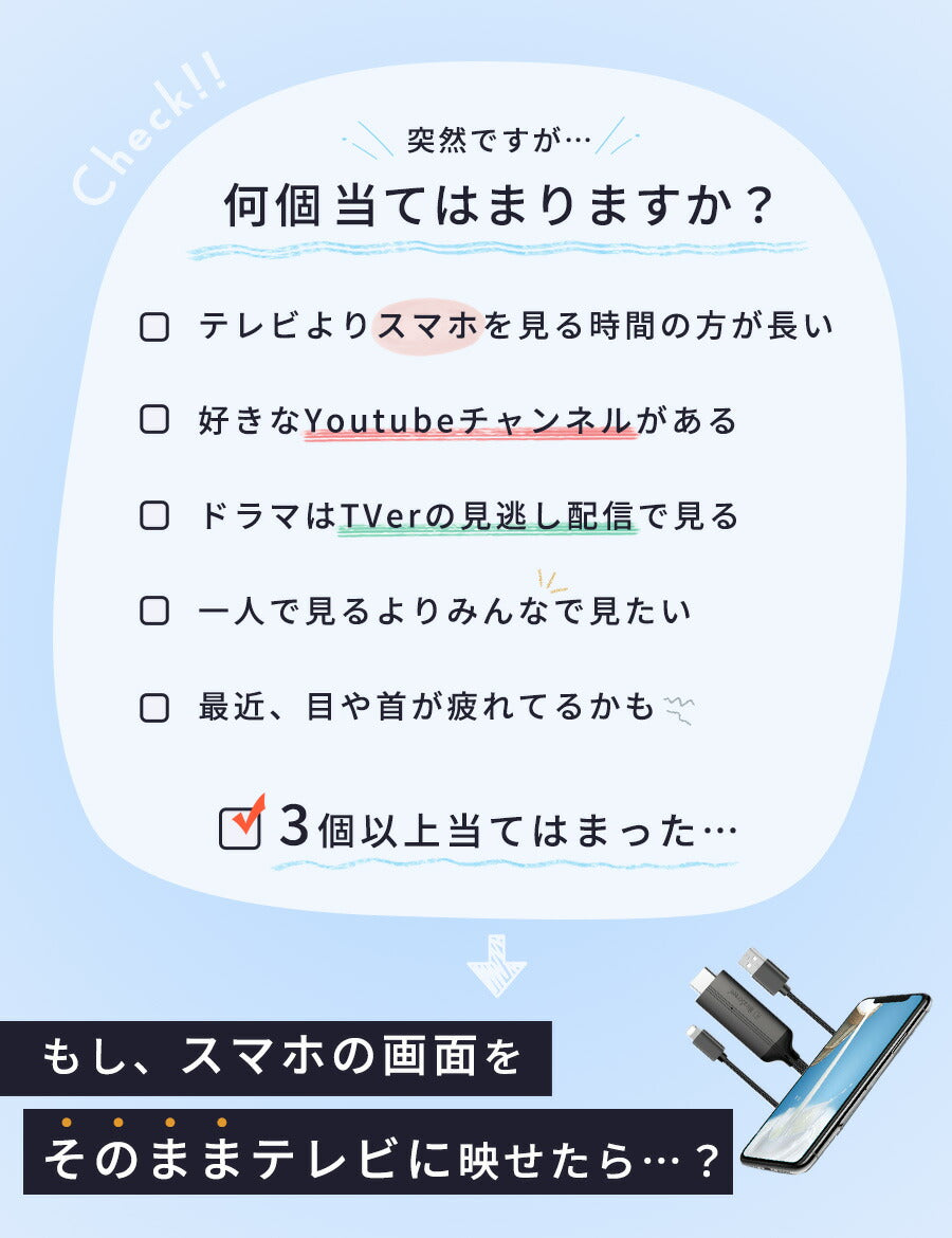 【クーポン有24日20時】【挿すだけ】【楽天1位獲得】iPhoneHDMIライトニング変換ケーブルナビテレビ接続ケーブルスマホミラーリング車カーオーディオYoutubeTVerHDMI変換ケーブル変換HDMIケーブル変換アダプタアイフォンiPad変換