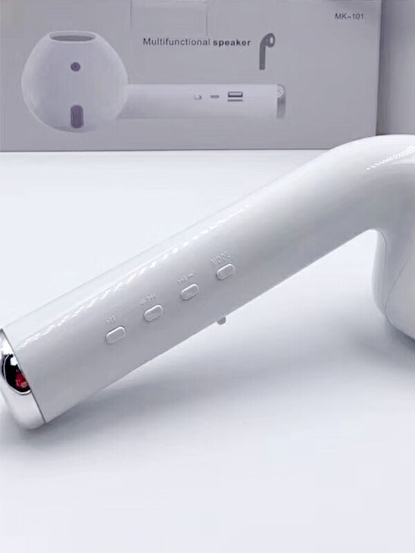 スピーカーBluetoothブルートゥースおしゃれかわいいインテリア充電式個性的目立つ大きいAirpodsワイヤレス無線バッテリースマホ接続スマートフォンPC持ち運びインパクトギフトプレゼント面白いプレゼント