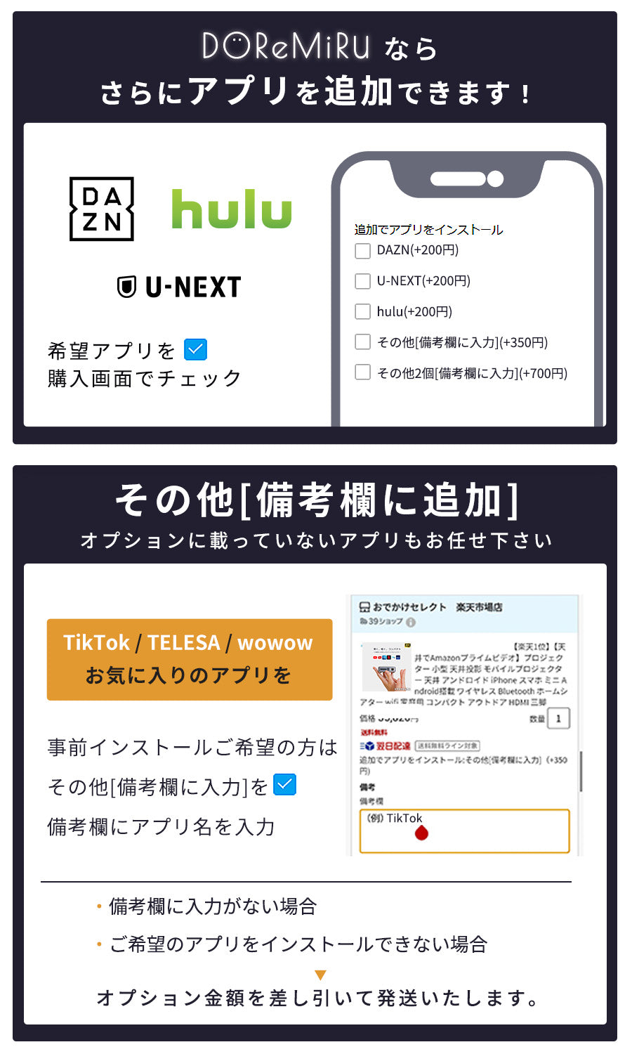 プロジェクター小型ドレミルYoutube内蔵モバイルプロジェクタースマホ天井Android搭載壁チューナーレススマートテレビ寝かしつけ屋外Bluetooth家庭用コンパクト三脚