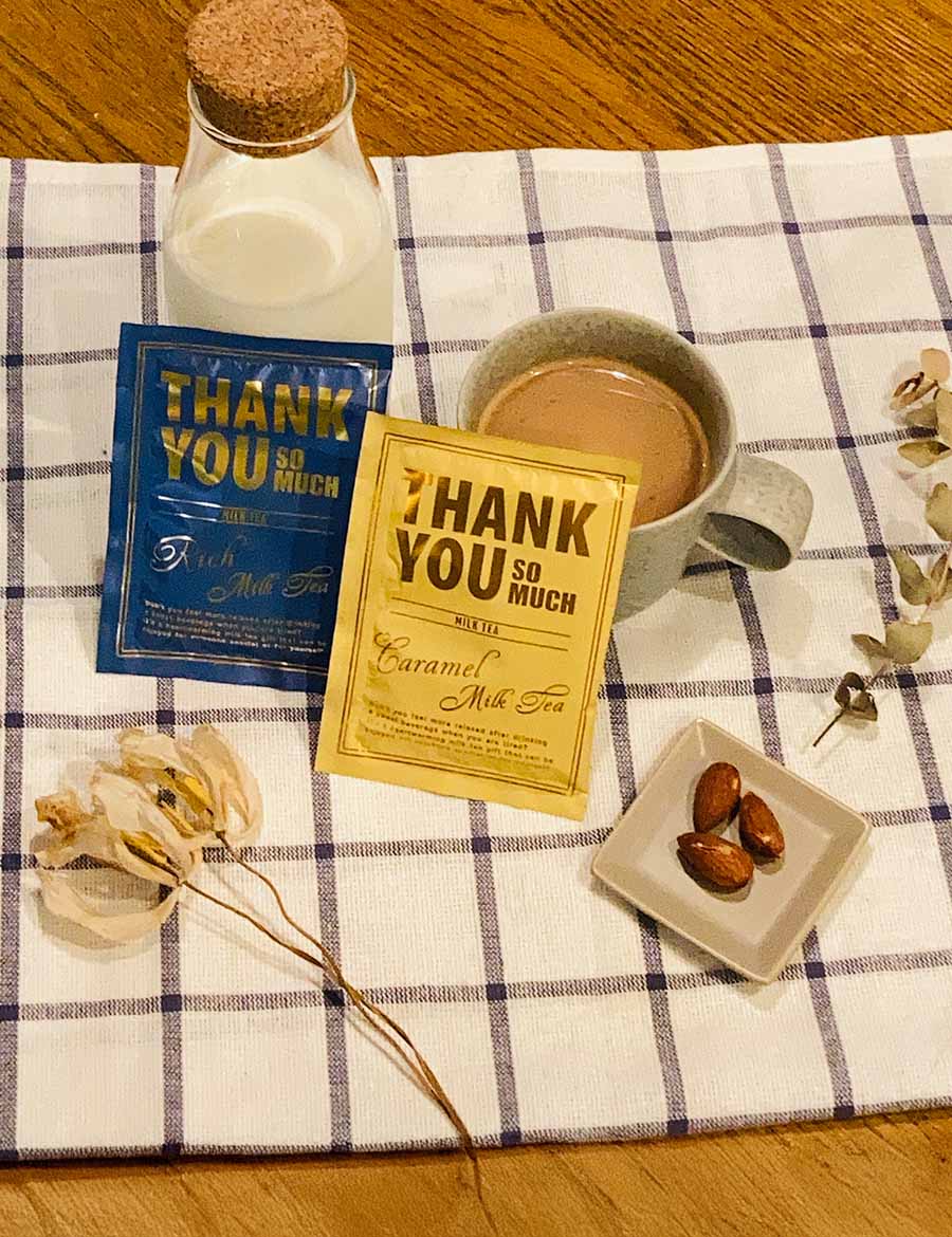 プチギフト紅茶ギフト粉末インスタントティーかわいい個別包装ありがとうお礼感謝メッセージお茶女性おしゃれ美味しい結婚式ブライダル挨拶卒業卒園異動退職引っ越しお返しプレゼント大量ばらまき