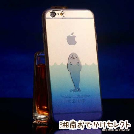iPhoneケース シリコン キャラクター シロクマ ペンギン アザラシ ソフトケース